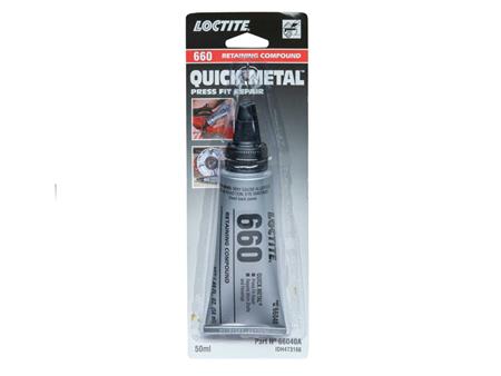 Loctite 660 anti-rotation adhesive