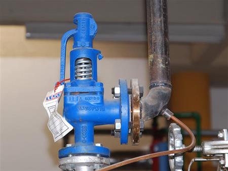 Steam safety valve 4