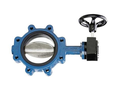 Hand crank butterfly valve 3