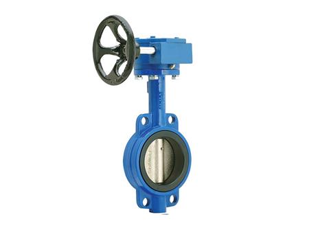 Hand crank butterfly valve 5